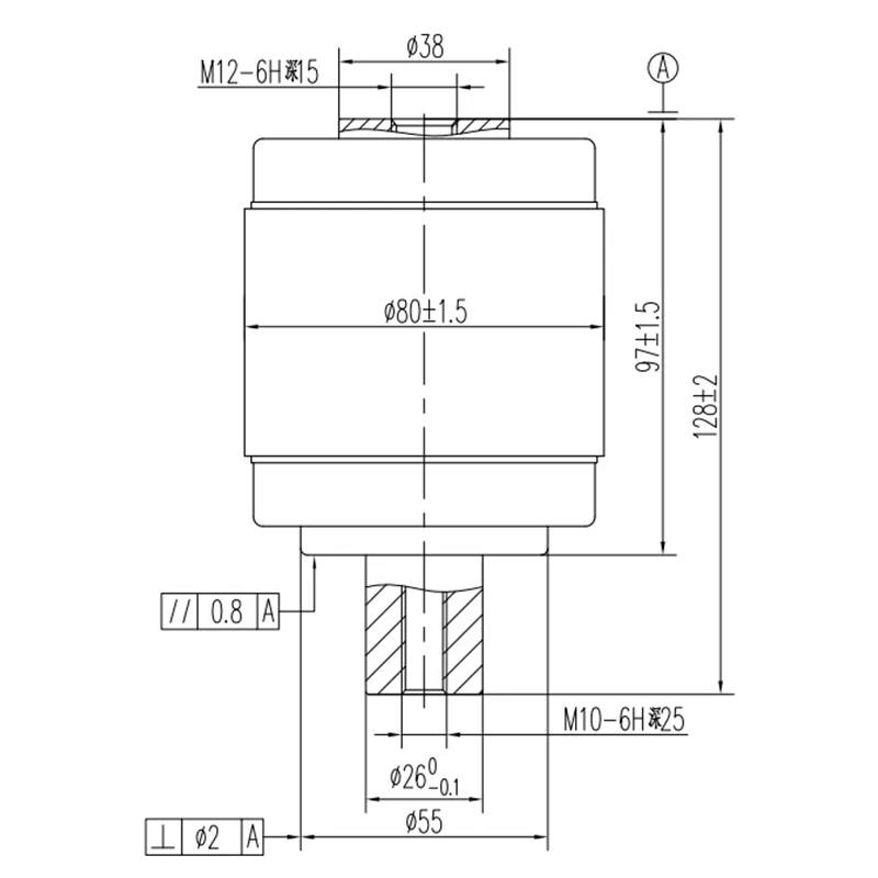 1.14KV Vacuum Interrupter For Contactor